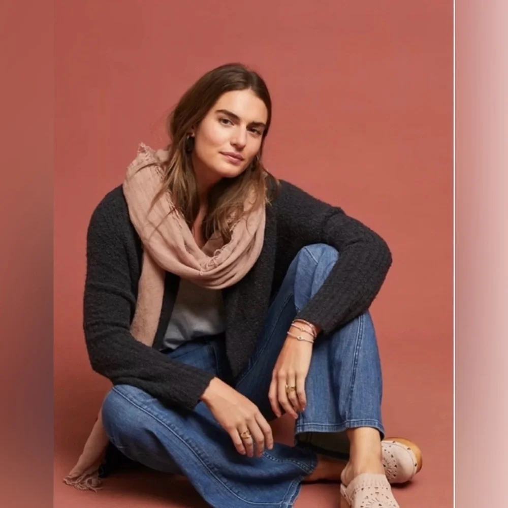 Anthropologie Sleeping on Snow Cardigan - Picture 3 of 9